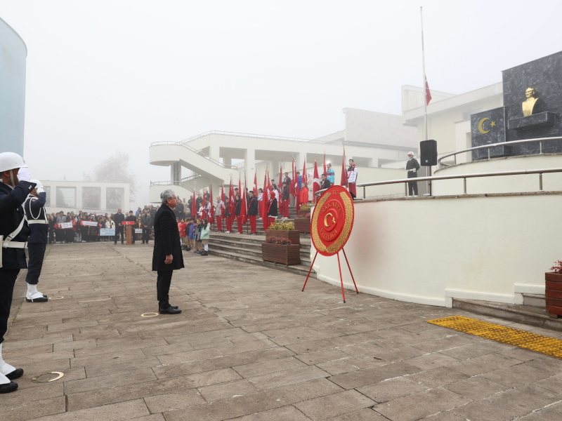 Ulu Önder Mustafa Kemal ATATÜRK’ü Minnetle Yad Ettik