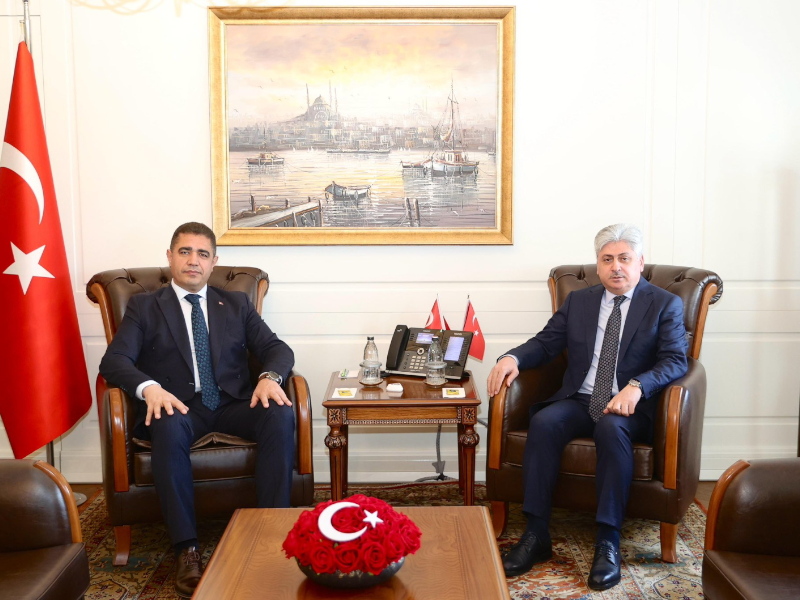 Vali DOĞAN'dan Düzce Valisi Selçuk ASLAN'a Ziyaret